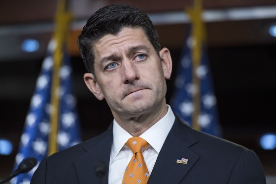 Speaker Paul Ryan, R-Wis., conducts his last news conference before the House leaves for the August recess on July 26, 2018.
