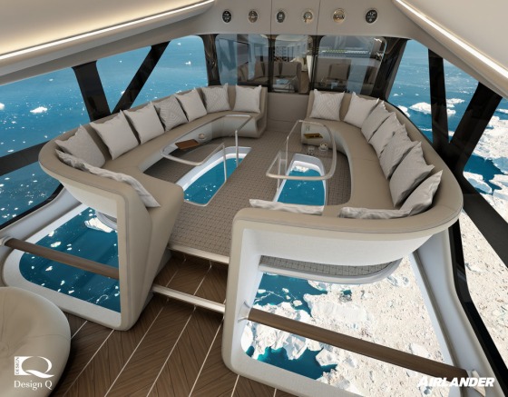 Illustration of Airlander 10 cabin