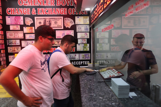 Image: Turkish Lira hits new lows inflation soars