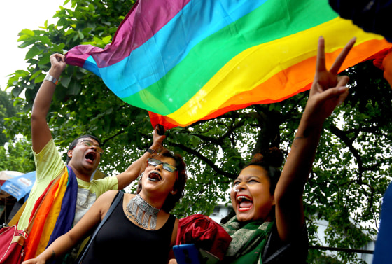 Image: LGBT celebratation in Kolkata