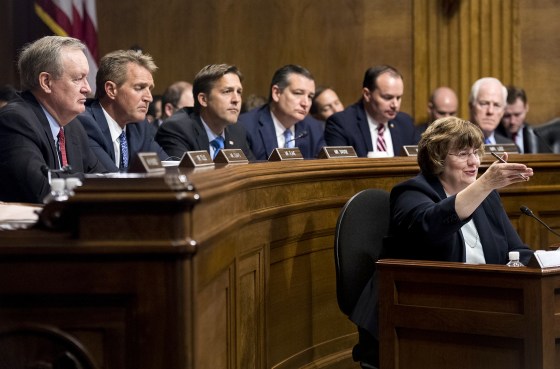 Image: Dr. Christine Blasey Ford And Supreme Court Nominee Brett Kavanaugh Testify To Senate Judiciary Committee