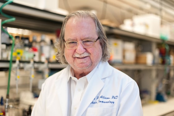 Image: James P. Allison Nobel Prize 2018 in Medicine