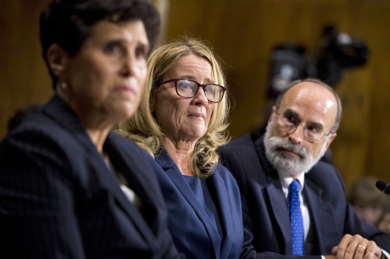 Image: Dr. Christine Blasey Ford And Supreme Court Nominee Brett Kavanaugh Testify To Senate Judiciary Committee