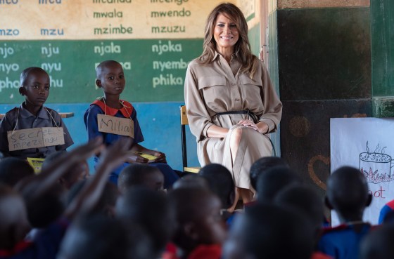 Image: Melania Trump Malawi visit