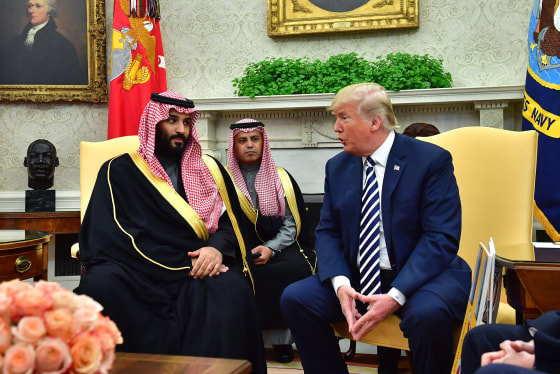 Image: President Trump Hosts Crown Prince Mohammad Bin Salman Of Saudi Arabia To White House