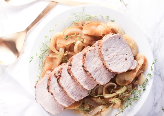 Fennel — which offers up a hefty dose of vitamin C — makes a nice accompaniment to roasted pork loin for a hearty fall meal.