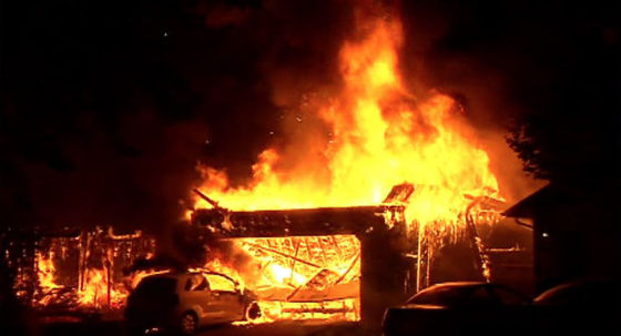 A man is dead after a structure fire turned into an active shooter situation early on Oct. 17, 2018 in Springfield, Oregon.