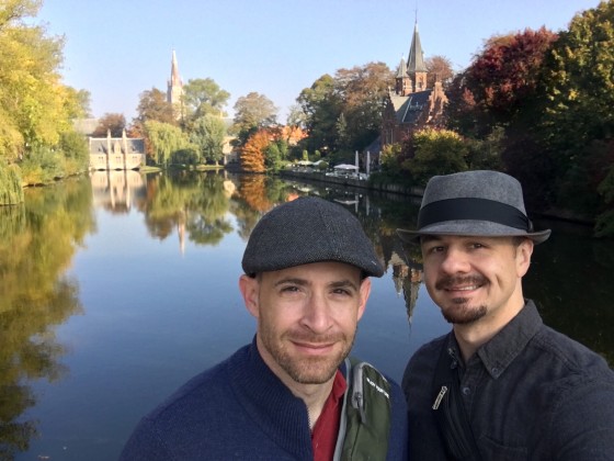 David and Constantino Khalif, authors of \"Modern Kinship: A Queer Guide to Christian Marriage.\"