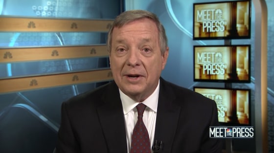 Image: Dick Durbin on 'Meet The Press'