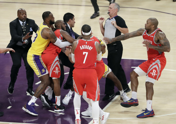 Image: Chris Paul, LeBron James, Rajon Rondo