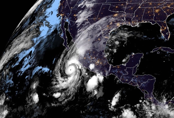 Image: Hurricane Willa off Mexico's Pacific coast.