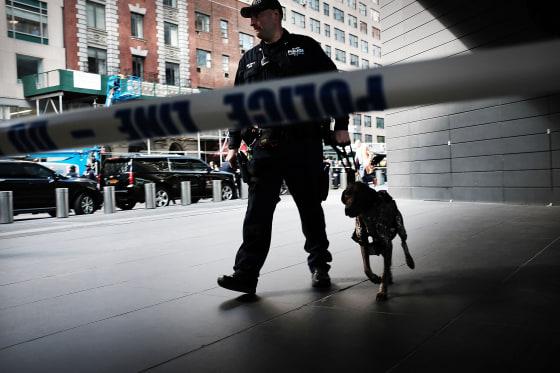 Image: Time Warner Center Evacuated In New York After Receiving Suspicious Package