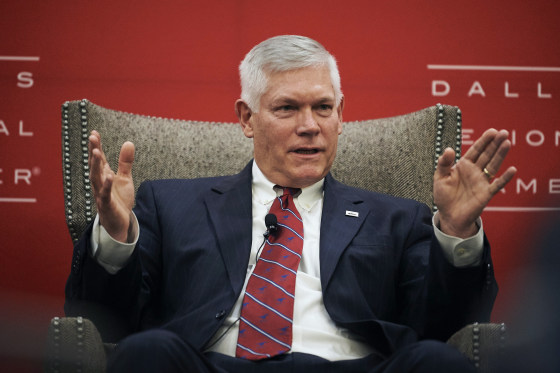 Congressman Pete Sessions speaks during the Dallas Regional Chamber \"Congressional Forum\" in Dallas