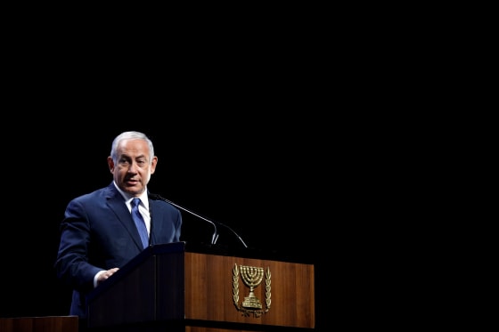 Israel's PM Netanyahu speaks at The Prime Minister's Israeli Innovation Summit in Tel Aviv