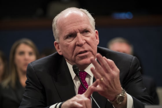 Image: Former CIA Director John Brennan testifies in Washington