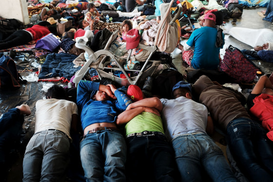 Image: Thousands Of Hondurans In Migrant Caravan Continue March Through Mexico