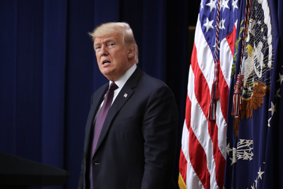 President Donald Trump delivers remarks during a conference in the Eisenhower Executive Office Building in Washington on Nov. 15, 2018.