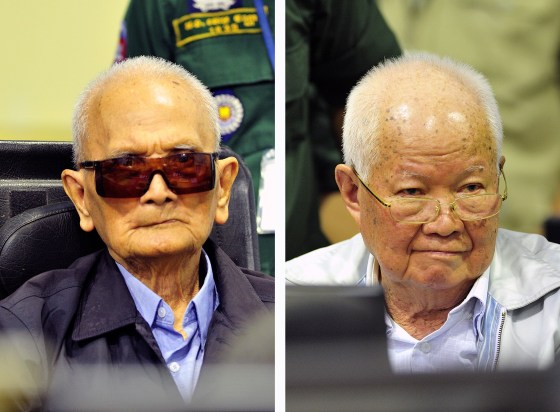 Image: Nuon Chea and Khieu Samphan