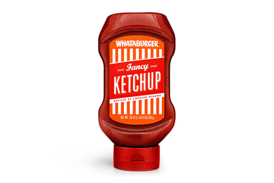 Whataburger Fancy Ketchup, 20 oz Squeeze Bottle