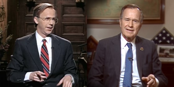 How 'SNL,' Dana Carvey Paid Tribute To President George H.W. Bush