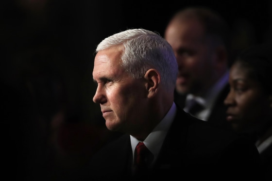 Vice President Mike Pence at the Capital Hilton in Washington on Nov. 26, 2018.