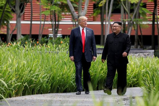 Image: Trump and Kim in Singapore