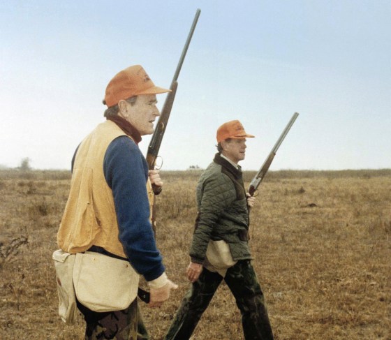 Image: George H.W. Bush Hunting