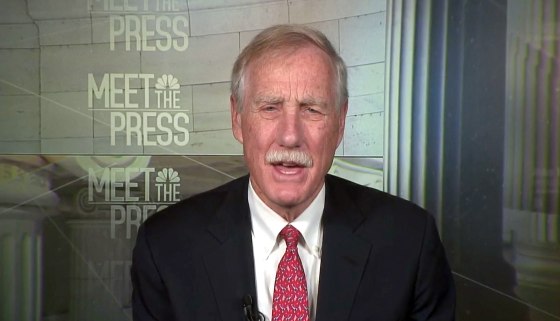 Image: Angus King Meet The Press