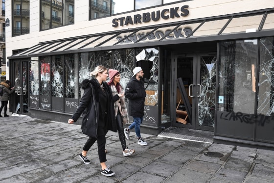 Image: France protest