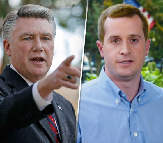 Republican Mark Harris, left, and Democrat Dan McCready