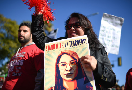 Image: LA Teacher Strike