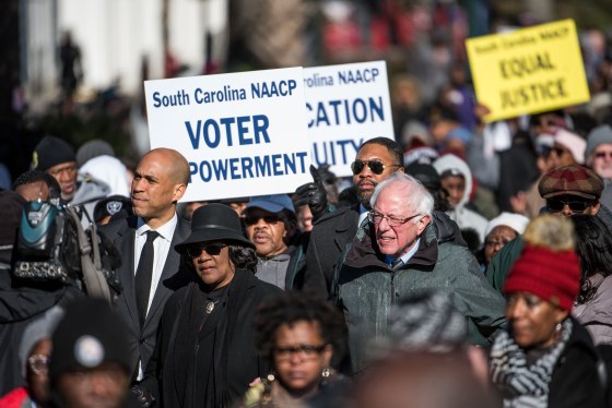 Image: Annual MLK March And Rally Held At Columbia, SC Statehouse