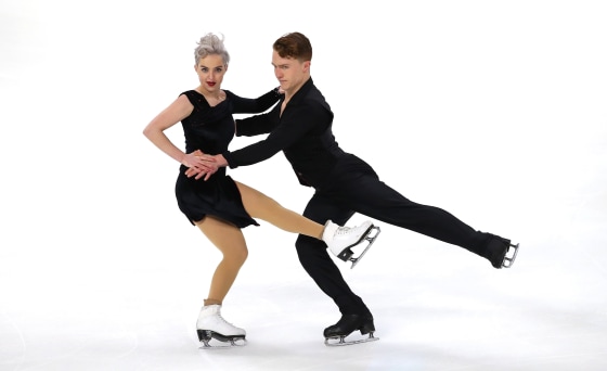 Image: Karina Manta and Joe Johnson competed at the U.S. Figure Skating Championships in Detroit, Michigan, on Jan. 25, 2019.