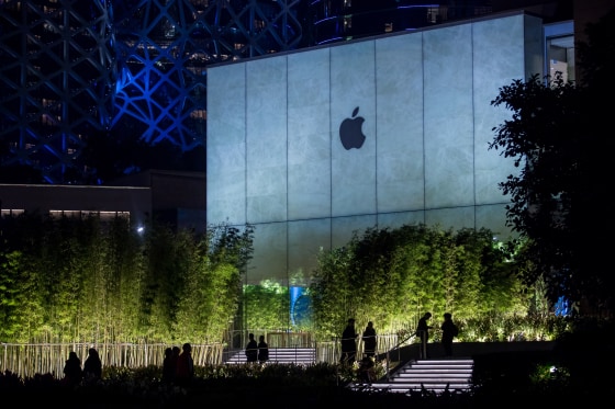 The Apple store on the Cotai strip in Macau, China