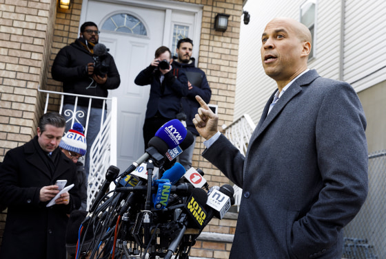 Image: Senator Cory Booker announces run for President