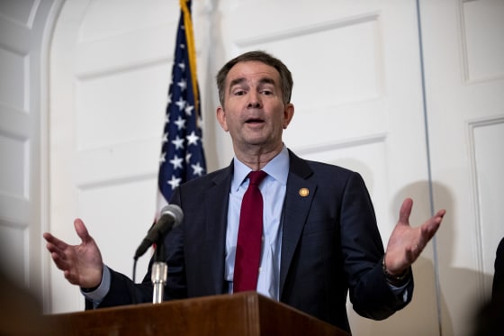 Image: Virginia Governor Ralph Northam speaks at a press conference in Richmond on Feb. 2, 2019.