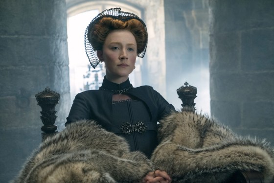 Image: Saoirse Ronan as Mary Stuart in a scene from \"Mary Queen of Scots.\"
