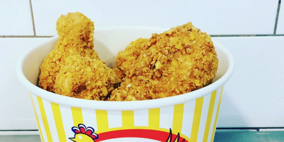 Not Fried Chicken Ice Cream Bars Recipe