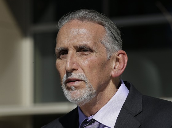 Image: Craig Coley, who spent 39 years in prison for a murder he didn't commit, talks with reporters