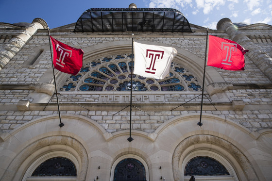 Image: The Temple University campus in Philadelphia on Oct. 10, 2017.