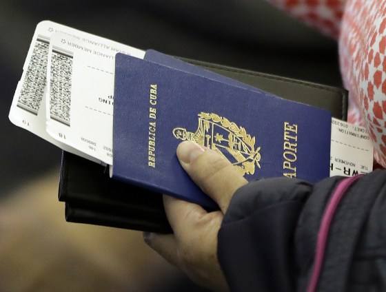 Image: Cuban Passport, Travel Documents