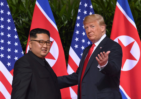 Image: North Korean leader Kim Jong Un and U.S. President Donald Trump