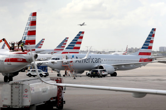 Image: Boeing 737 MAX Planes Stranded At U.S. Airports As Flights Are Halted