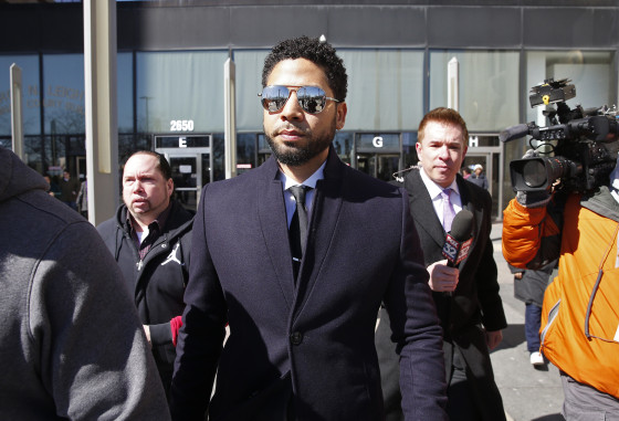 Image: BESTPIX - Actor Jussie Smollett Appears Outside Of Court After It Was Announced That All Charges Have Been Dropped Against Him