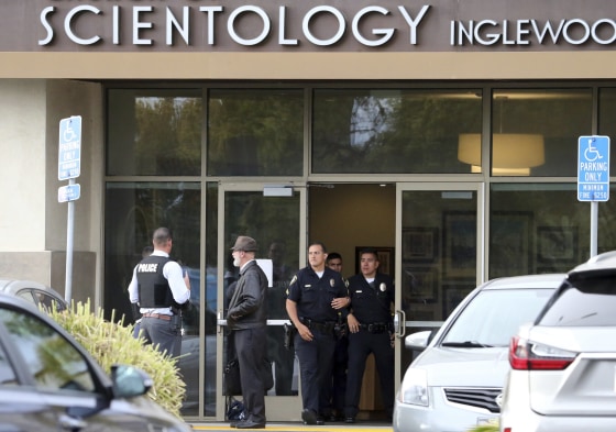 Image: Scientology church shooting scene