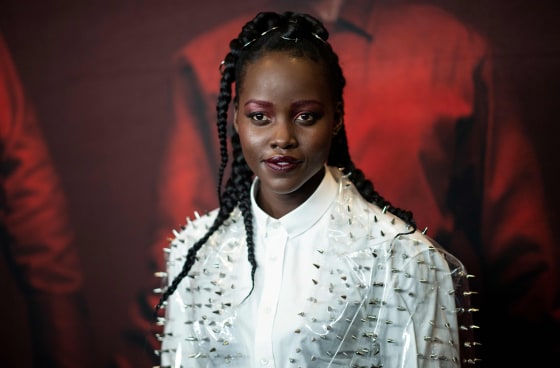 Image: Actress Lupita Nyong'o arrives for the New York premiere of \"US\" at the Museum of Modern Art
