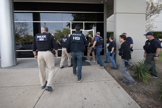 Image: Texas HSI ICE AGents