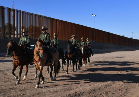 Image: Calexico border wall