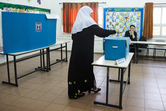 Image: Israel Votes in Their General Election