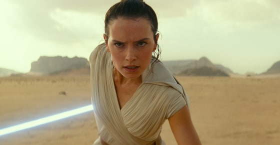 Daisy Ridley as Rey in Star Wars: The Rise of Skywalker
